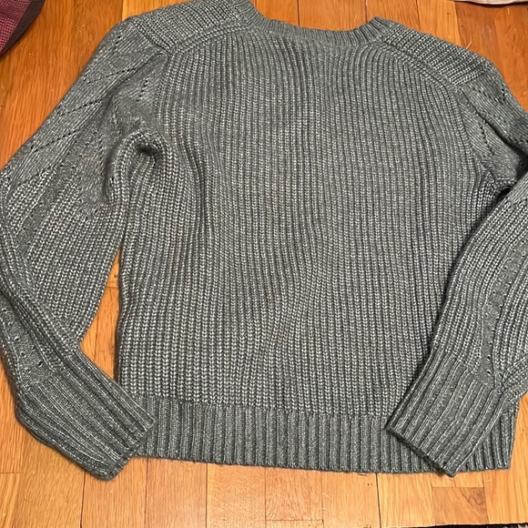 NWT Market & Spruce Kennedy Pointelle Sweater - Picture 5 of 5